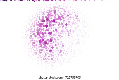 Light Pink vector modern geometrical background. Abstract template. Geometric pattern in square style with gradient.