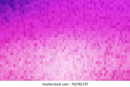 Light Pink vector modern geometrical background. Abstract template. Geometric pattern in square style with gradient.