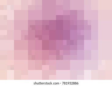 Light Pink vector modern geometrical abstract background. Texture template. Geometric pattern in Origami style with gradient. 