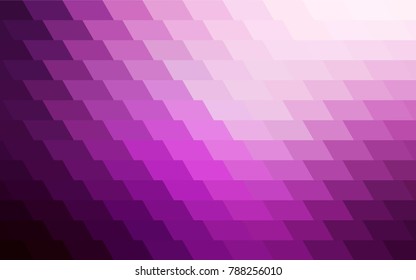 Light Pink vector modern geometrical background. Abstract template. Geometric pattern in square style with gradient.