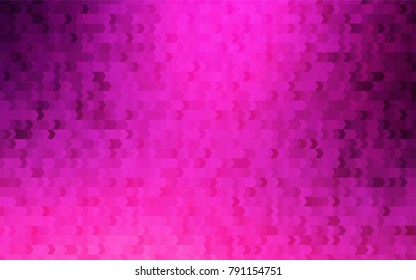 Light Pink vector modern geometrical background. Abstract template. Geometric pattern in square style with gradient.