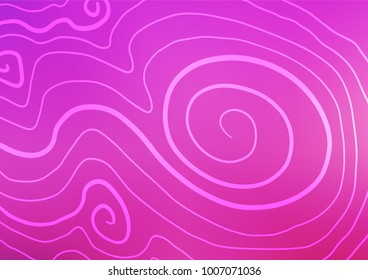 Light Pink vector natural abstract texture. Doodles on blurred abstract background with gradient. Hand painted design for web, leaflet, textile.