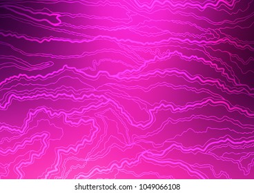 Light Pink vector natural abstract pattern. An elegant bright illustration with lines in Natural style. The textured pattern can be used for website.