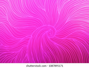 Light Pink vector natural abstract background. Ethnic elegant natural pattern with gradient. The elegant pattern can be used as a part of a brand book.