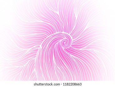 Light Pink vector natural abstract background. An elegant bright illustration with lines in Natural style. A completely new template for your business design.