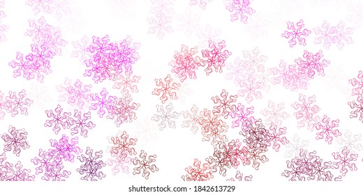 Vector claro de fondo natural con flores. Flores coloridas de estilo natural sobre un fondo sencillo. Patrón colorido para las fiestas de primavera.