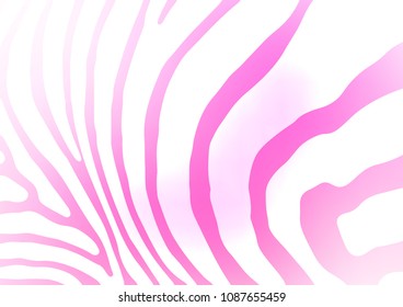 Light Pink vector natural elegant texture. Modern geometrical abstract illustration with doodles. The textured pattern can be used for website.