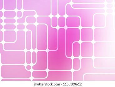 Light Pink vector natural elegant texture. Creative illustration in blurred style with doodles and Zen tangles. The completely new template can be used for your brand book.