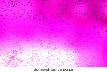 Light Pink vector natural elegant template. An elegant bright illustration with roses in Natural style. The textured pattern can be used for website.