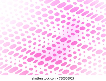 Light Pink vector natural elegant template. An elegant bright illustration with lines in Natural style. The elegant pattern can be used as a part of a brand book.