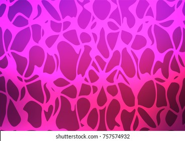 Light Pink vector natural elegant template. Colorful abstract illustration with lines in Asian style. A completely new template for your business design.