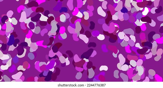 Light pink vector pattern with abstract shapes. Colorful illustration with simple gradient shapes. Background for cell phones.