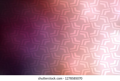 Light Pink vector pattern with bent ribbons. Creative geometric illustration in marble style with gradient. Marble design for your web site.