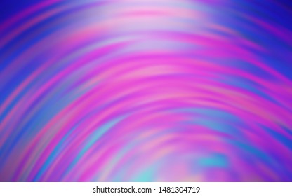 Light Pink vector pattern with bent lines. A completely new colorful illustration in simple style. A completely new template for your design.