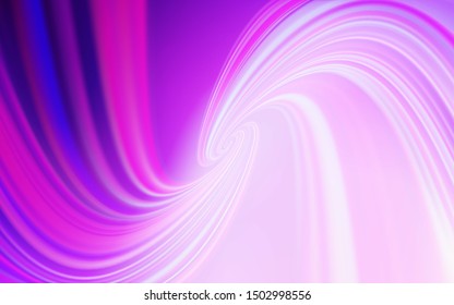 Light Pink vector pattern with bent lines. Colorful illustration in simple style with gradient. Elegant pattern for a brand book.
