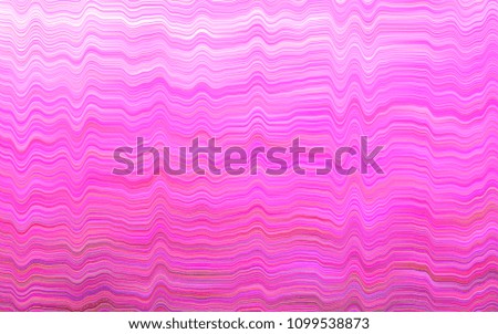 Light Pink vector pattern with bent lines. Creative geometric illustration in marble style with gradient. A completely new marble design for your business.