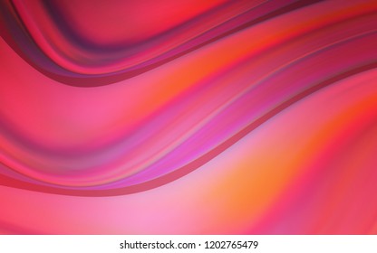 Light Pink vector pattern with bubble shapes. Colorful illustration in abstract marble style with gradient. A new texture for your  ad, booklets, leaflets.