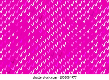 Light Pink vector pattern with curved lines. Geometric illustration in abstract style with gradient.  Abstract design for your web site.
