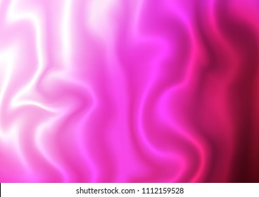 Light Pink vector pattern with lamp shapes. Modern gradient abstract illustration with bandy lines. Marble style for your business design.