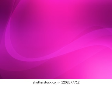 Light Pink vector pattern with lamp shapes. A sample with blurred bubble shapes. Brand new design for your ads, poster, banner.