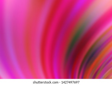 Light Pink vector pattern with lamp shapes. Creative illustration in halftone marble style with gradient. Marble design for your web site.