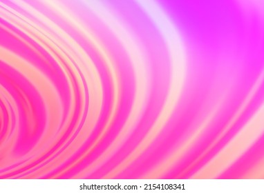 Light Pink vector pattern with lamp shapes. Glitter abstract illustration with wry lines. A new texture for your  ad, booklets, leaflets.