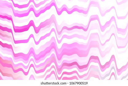 Light Pink vector pattern with lava shapes. Creative geometric illustration in marble style with gradient. A new texture for your  ad, booklets, leaflets.