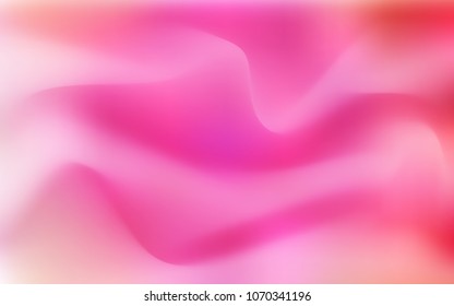 Light Pink vector pattern with lava shapes. A completely new color illustration in marble style. The best blurred design for your business.