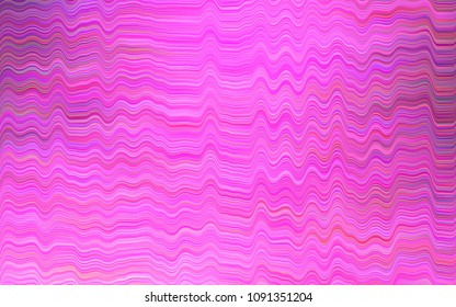 Light Pink vector pattern with lava shapes. Geometric illustration in marble style with gradient.  The best blurred design for your business.