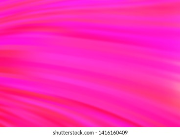 Light Pink vector pattern with lava shapes. Colorful illustration in abstract marble style with gradient. A completely new template for your business design.