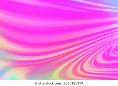 Light Pink vector pattern with lava shapes. A completely new color illustration in marble style. The template for cell phone backgrounds.