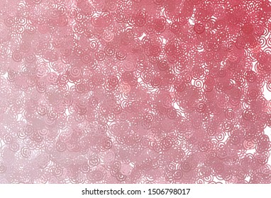 Light Pink vector pattern with lines. Shining colorful illustration in simple style. Template for cell phone screens.