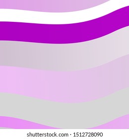 Light Pink vector pattern with lines. Colorful illustration with curved lines. Best design for your ad, poster, banner.