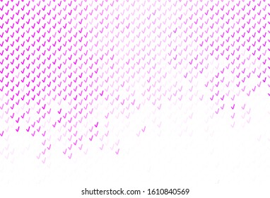 Light Pink vector pattern with lines. A completely new colorful illustration in simple style. A new texture for your  ad, booklets, leaflets.