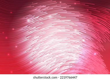 Light Pink vector pattern with lines. Colorful gradient illustration in simple style with lines. Simple template for your design.
