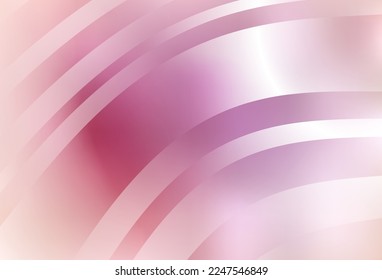 Light Pink vector pattern with lines. Smart illustration in abstract style with gradient lines.  Business design for posters, banners.