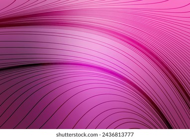 Light Pink vector pattern with lines. A completely new colorful illustration in simple style. Texture for booklets, leaflets.