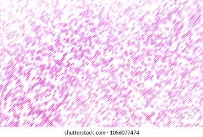 Light Pink vector pattern with narrow lines. Shining colored illustration with narrow lines. The template can be used as a background.
