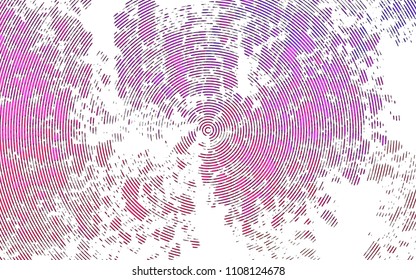 Light Pink vector pattern with narrow lines. Blurred decorative design in simple style with lines. The pattern can be used as ads, poster, banner for commercial.