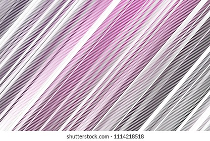 Light Pink vector pattern with narrow lines. Modern geometrical abstract illustration with staves. Best design for your ad, poster, banner.