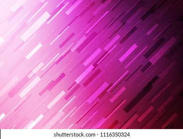Light Pink vector pattern with narrow lines. Shining colored illustration with narrow lines. The pattern can be used for busines ad, booklets, leaflets