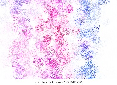 Light Pink vector pattern with random forms. Simple colorful illustration with abstract gradient shapes. Best smart design for your business.