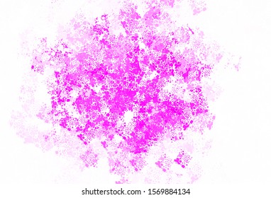 Light Pink vector pattern with random forms. Decorative design in abstract style with random forms. Best smart design for your business.