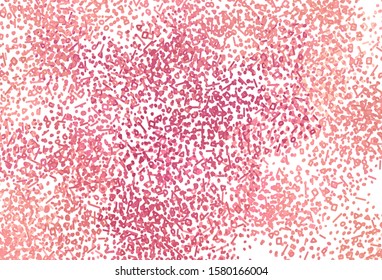 Light Pink vector pattern with random forms. Modern abstract illustration with colorful random forms. Best smart design for your business.