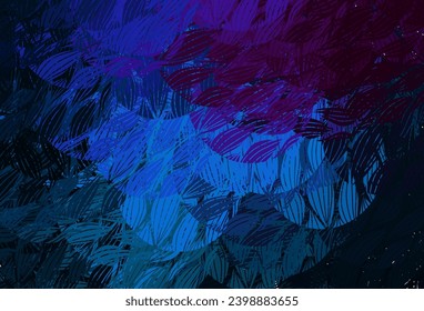 Light Pink vector pattern with random forms. Colorful chaotic forms with gradient in modern style. Best smart design for your business.