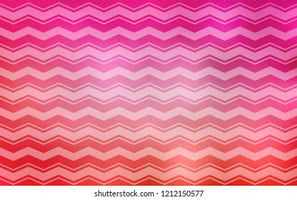 Light Pink vector pattern with sharp lines. Shining colored illustration with sharp stripes. Pattern for your busines websites.