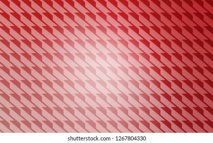 Light Pink vector pattern with sharp lines. Colorful shining illustration with lines on abstract template. Pattern for ad, booklets, leaflets.