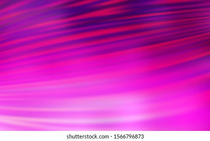 Light Pink vector pattern with sharp lines. Colorful shining illustration with lines on abstract template. Best design for your ad, poster, banner.