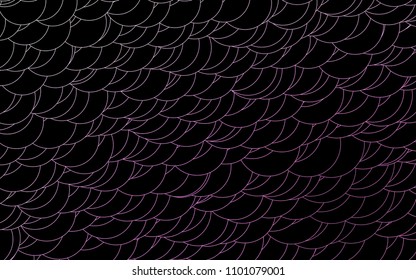 Light Pink vector  pattern with spheres. Glitter abstract illustration with blurred drops of rain. The pattern can be used for beautiful websites.