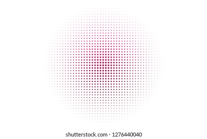 Light Pink vector pattern with spheres. Modern abstract illustration with colorful water drops. Pattern for ads, leaflets.